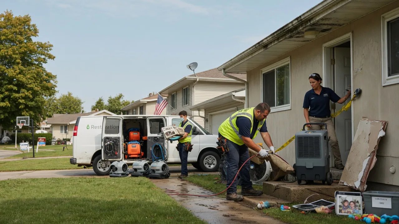 Water Damage Restoration in Jamestown, NC near me